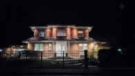nachtaufnahme vorne - Villa im Zentrum von Hittfeld