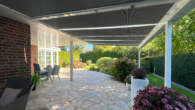 ausblick terrasse - Villa im Zentrum von Hittfeld