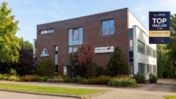bürogebäude straßenansicht - Attraktives Büro (optional zwei) mit Konferenzraum und Personenaufzug Gewerbegebiet II in Buchhholz