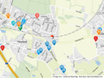 geolyzer kartenausschnitt - Loft-Maisonette-Wohnung über den Dächern von Fleestedt