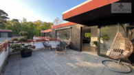 terasse von hinten - Penthouse-Feeling im Grünen – Exklusiv in Hamburg-Heimfeld