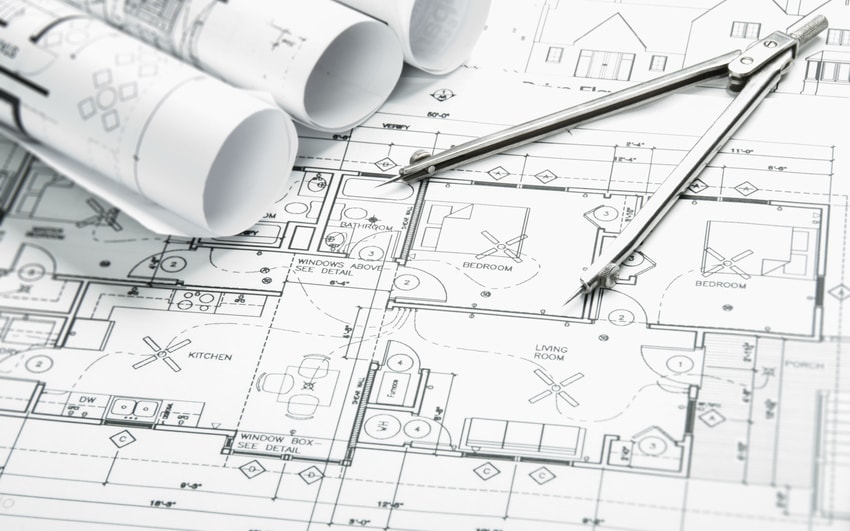 Floor plan drawings – construction drawings | gargantopia - stock.adobe.com 